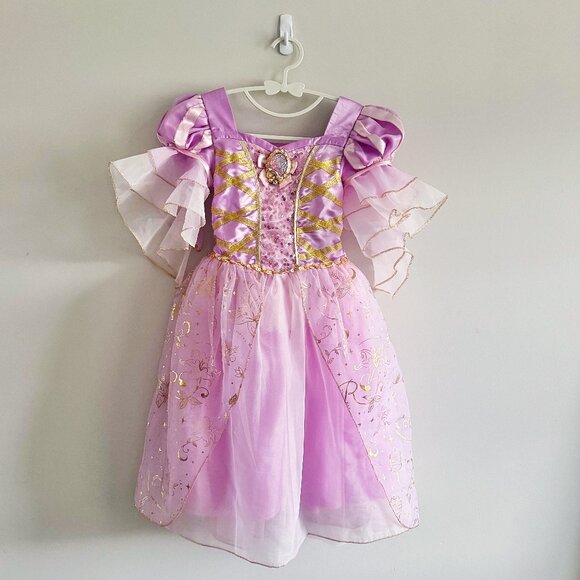 Disney Princess Rapunzel Tangled Deluxe Costume, Size 4 - Picture 1 of 10